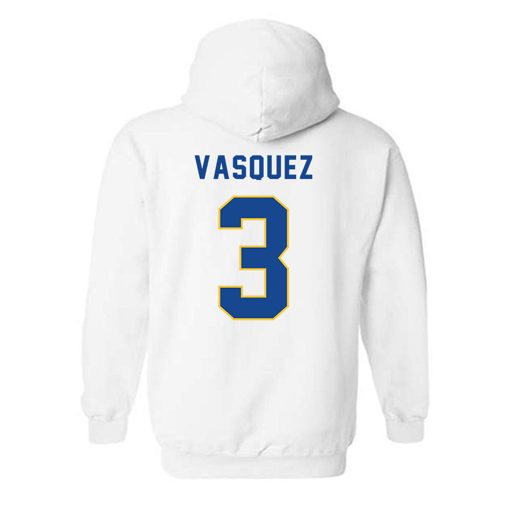 TAMUK - NCAA Beach Volleyball : Kalani Vasquez - Hooded Sweatshirt-1