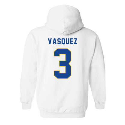 TAMUK - NCAA Beach Volleyball : Kalani Vasquez - Hooded Sweatshirt-1