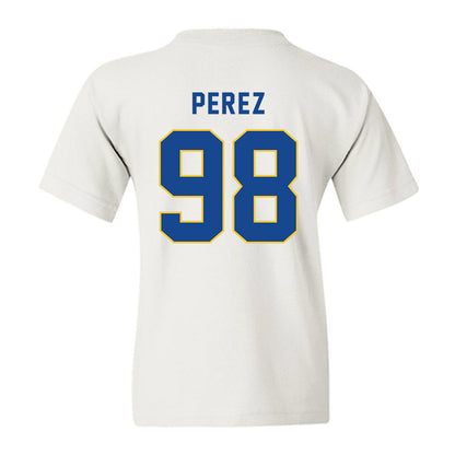 TAMUK - NCAA Football : Daniel Perez - Youth T-Shirt-1