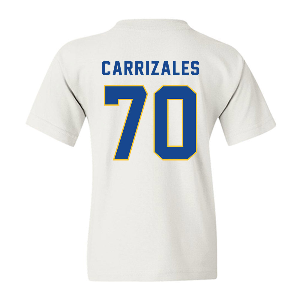TAMUK - NCAA Football : Miguel Carrizales - Youth T-Shirt-1