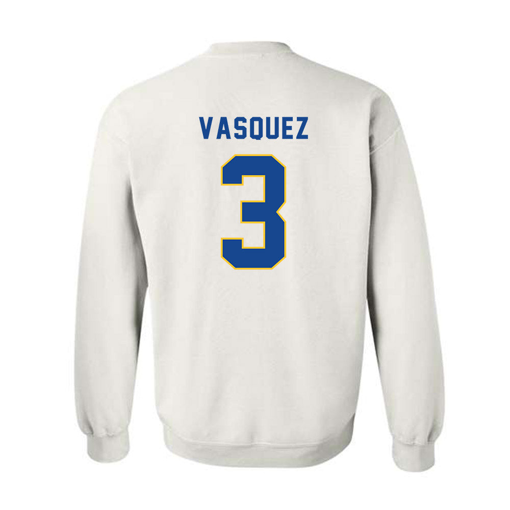 TAMUK - NCAA Beach Volleyball : Kalani Vasquez - Crewneck Sweatshirt-1