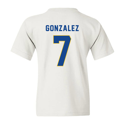 TAMUK - NCAA Football : Noah Gonzalez - Youth T-Shirt-1