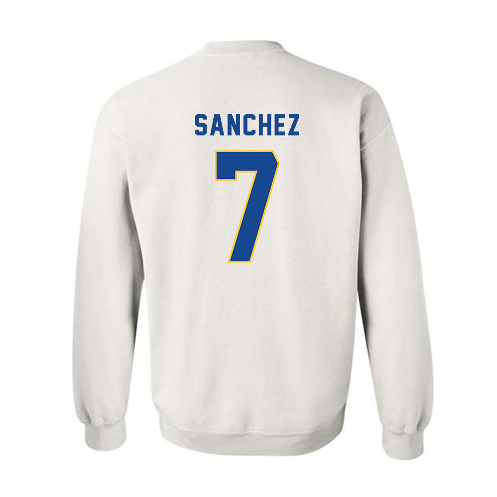 TAMUK - NCAA Football : Seven Sanchez - Crewneck Sweatshirt-1