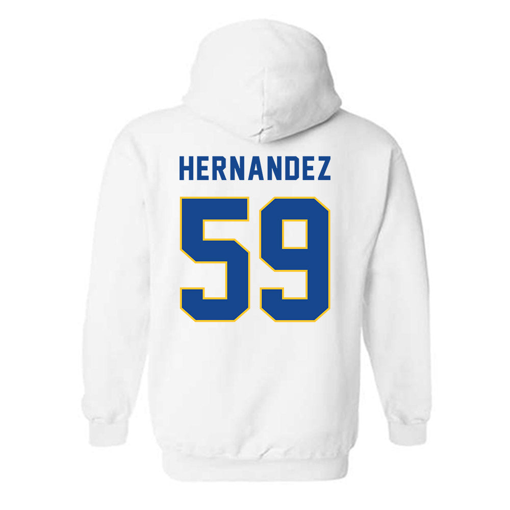 TAMUK - NCAA Football : Abraham Hernandez - Classic Shersey Hooded Sweatshirt-1
