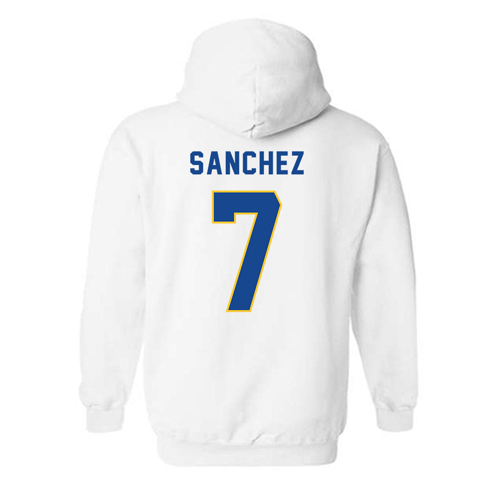 TAMUK - NCAA Football : Seven Sanchez - Hooded Sweatshirt-1