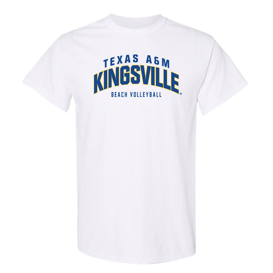 TAMUK - NCAA Beach Volleyball : Emma Daugherty - T-Shirt-0