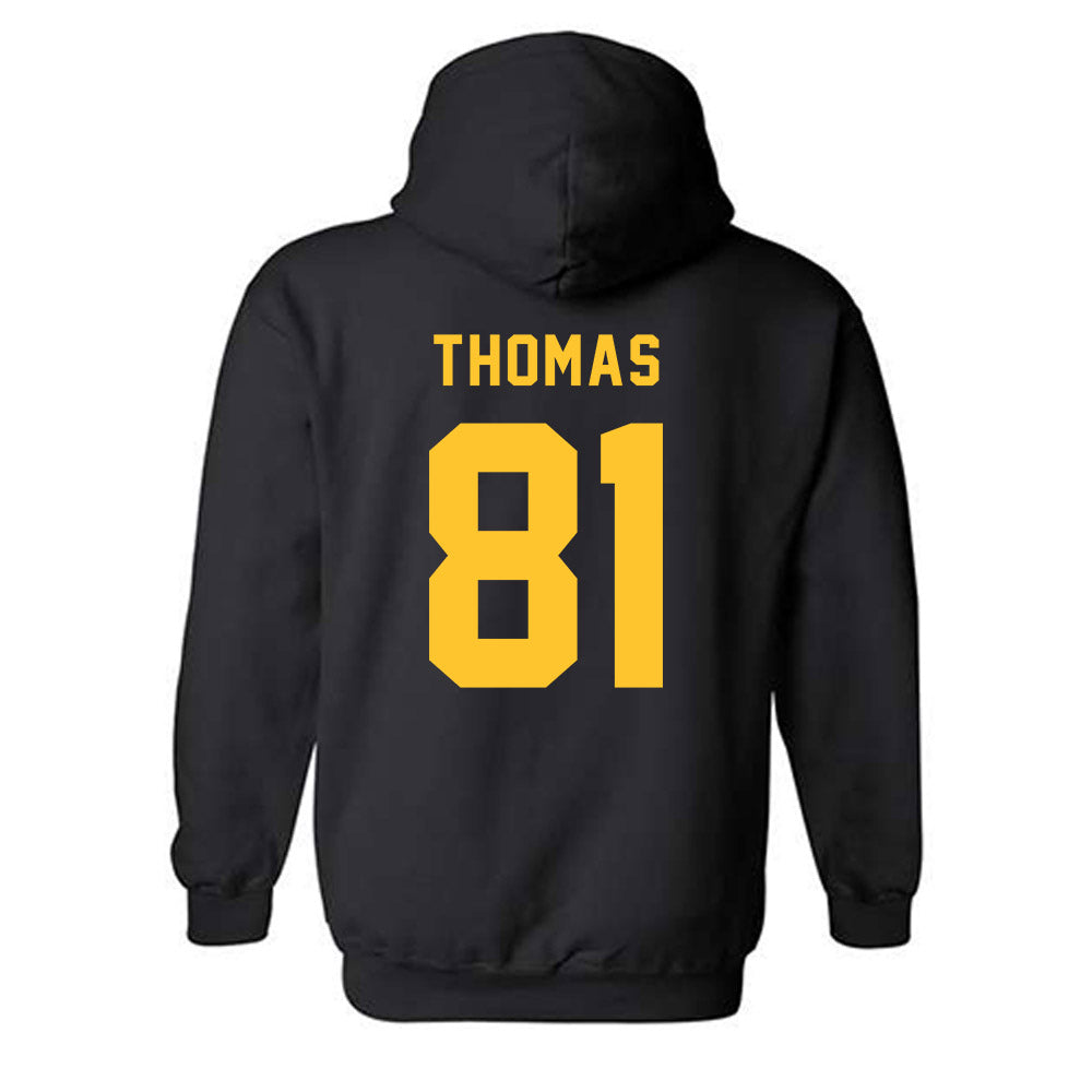 TAMUK - NCAA Football : Ivan Thomas - Classic Shersey Hooded Sweatshirt-1