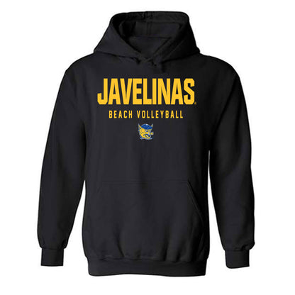 TAMUK - NCAA Beach Volleyball : Callie Freeman - Classic Shersey Hooded Sweatshirt-0