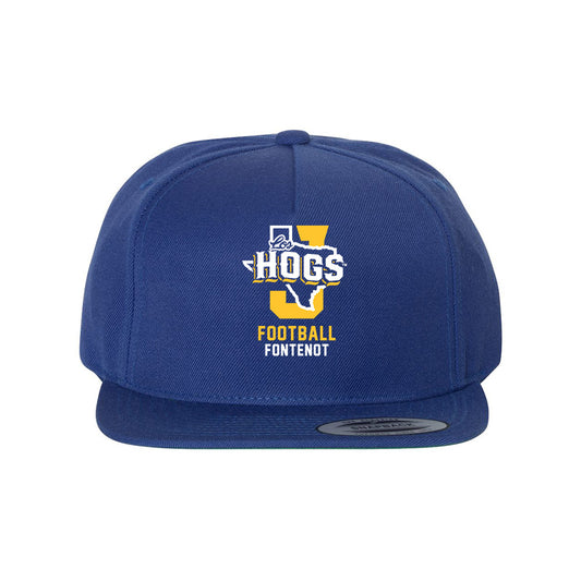 TAMUK - NCAA Football : Levi Fontenot - Snapback Hat-0