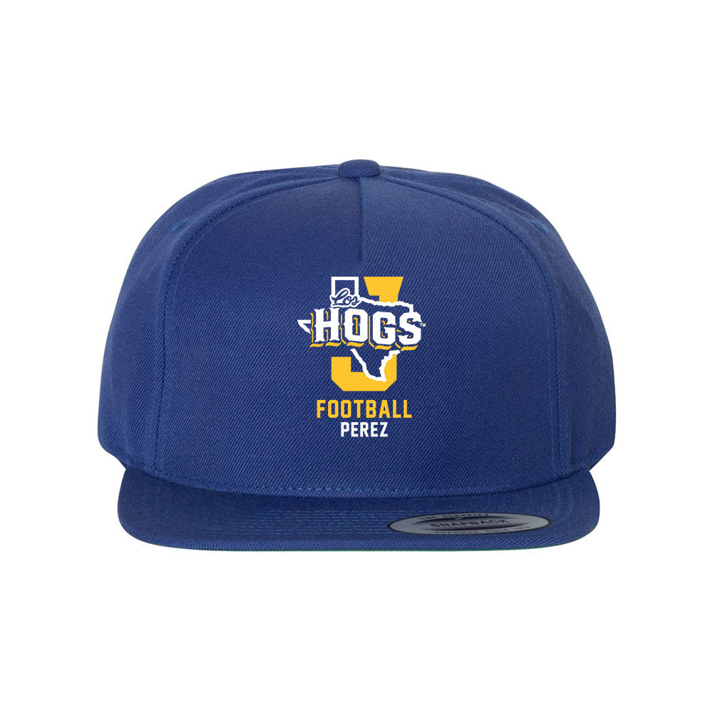 TAMUK - NCAA Football : Daniel Perez - Snapback Hat-0