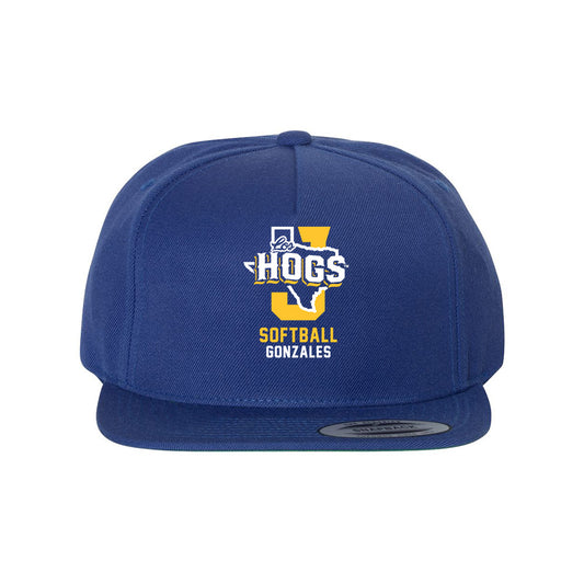 TAMUK - NCAA Softball : Ayla Gonzales - Snapback Hat-0