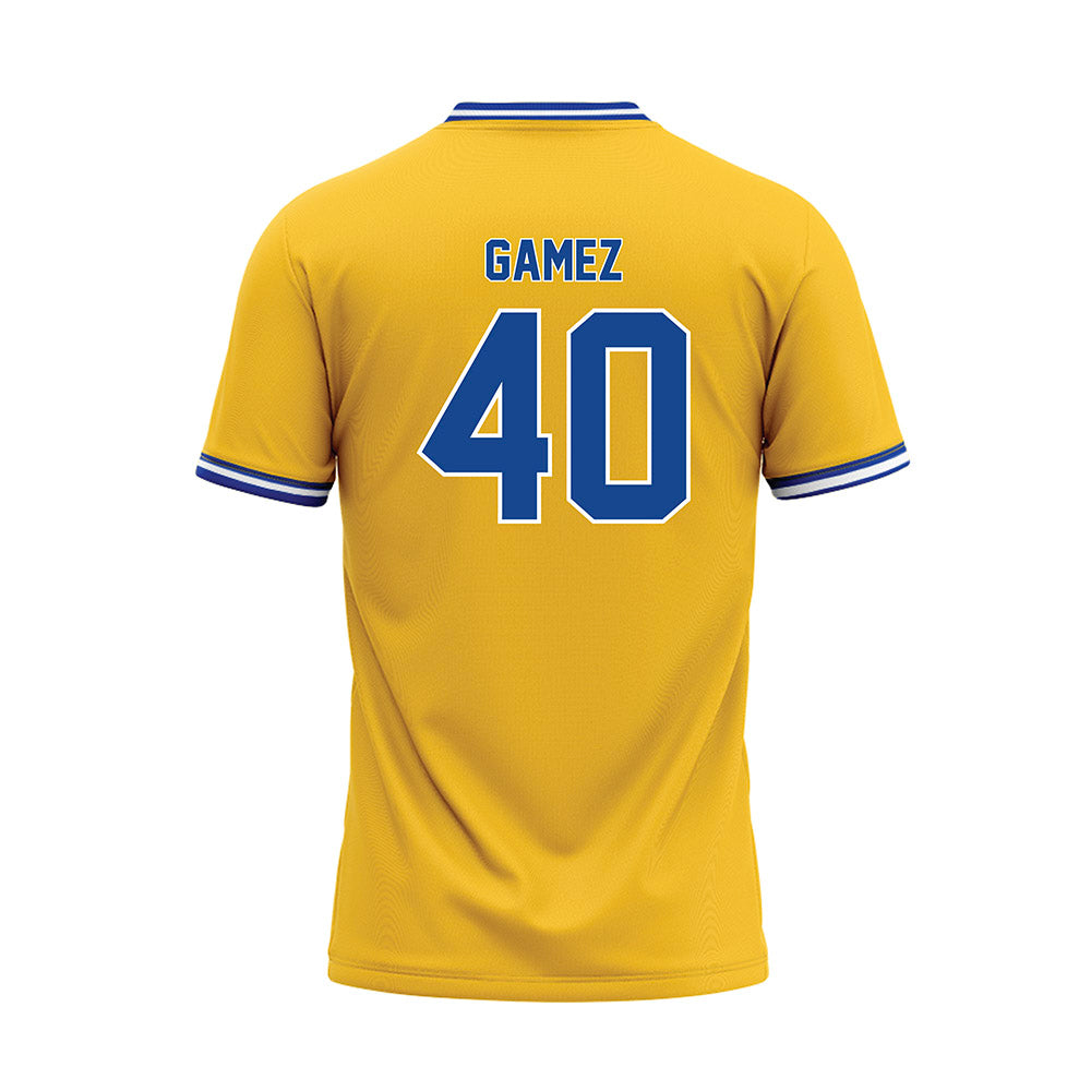 TAMUK - NCAA Baseball : Nathan Gamez - Baseball Jersey-1