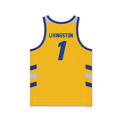 TAMUK - NCAA Men's Basketball : James Livingston - Basketball Jersey-1