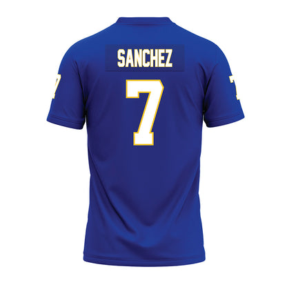 TAMUK - NCAA Football : Seven Sanchez - Premium Football Jersey-1