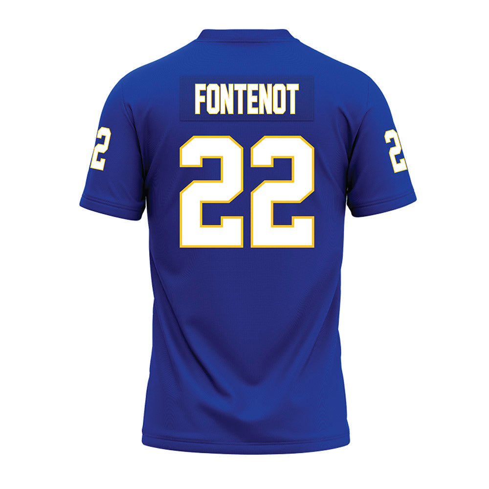 TAMUK - NCAA Football : Levi Fontenot - Premium Football Jersey-1