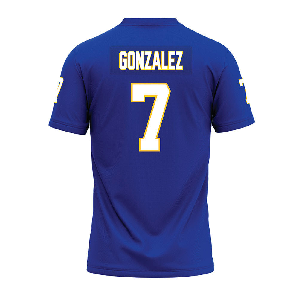 TAMUK - NCAA Football : Noah Gonzalez - Premium Football Jersey-1