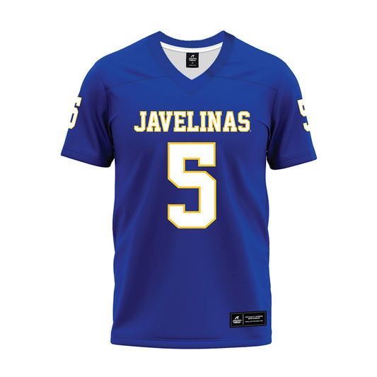 TAMUK - NCAA Football : Christian Kretz - Premium Football Jersey-0