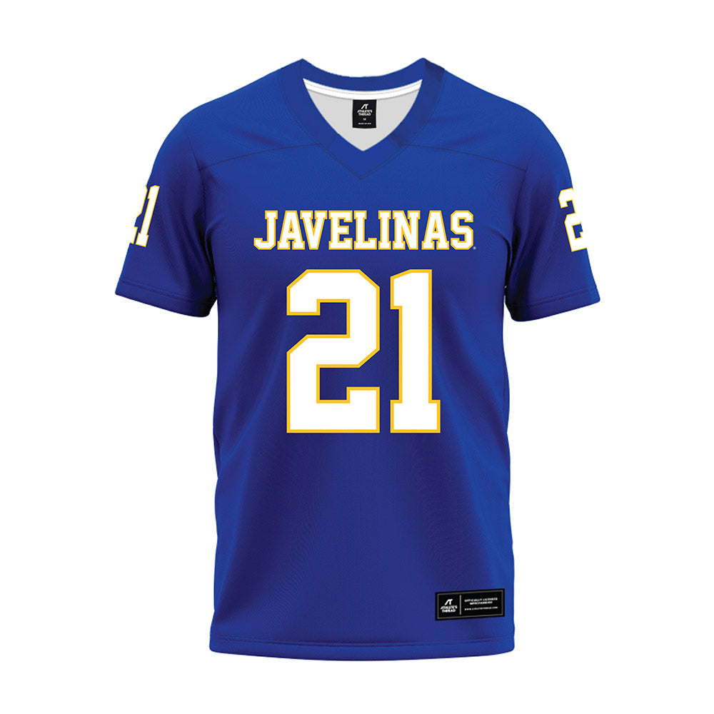 TAMUK - NCAA Football : Raymond Hudson III - Premium Football Jersey-0