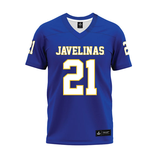 TAMUK - NCAA Football : Raymond Hudson III - Premium Football Jersey-0