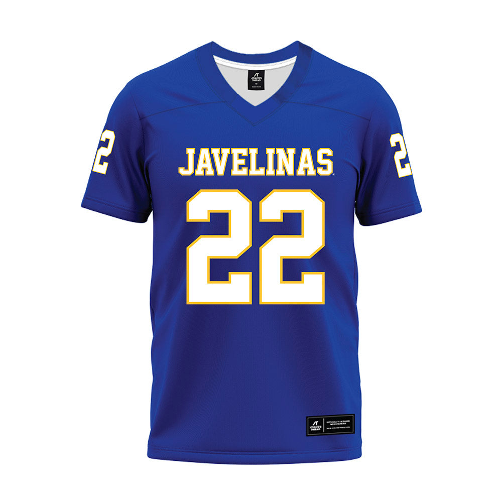 TAMUK - NCAA Football : Levi Fontenot - Premium Football Jersey-0