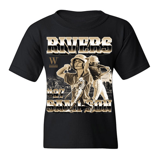 Wofford - NCAA Softball : Rivers Sampson - Collage Youth T-Shirt-0
