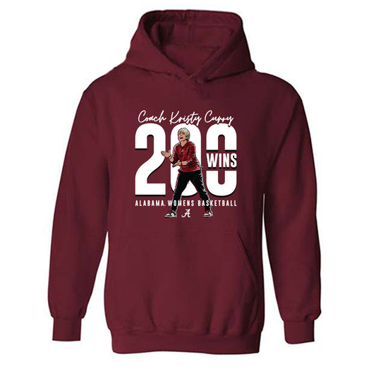 Alabama - NCAA Women's Basketball : Individual Caricature Hooded Sweatshirt-0