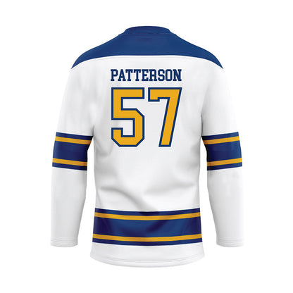 Canisius - NCAA Men's Ice Hockey : Carter Patterson - White Hockey Jersey-1