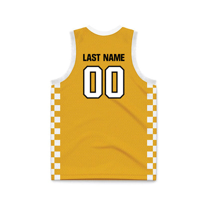 Canisius - NCAA Men's Basketball : Max Jusianiec - Gold Basketball Jersey-1
