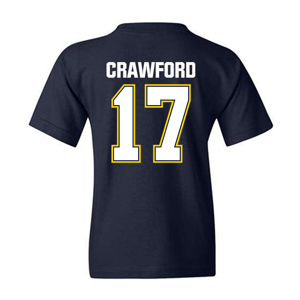 UCSC - NCAA Men's Soccer : Zander Crawford - Classic Shersey Youth T-Shirt-1