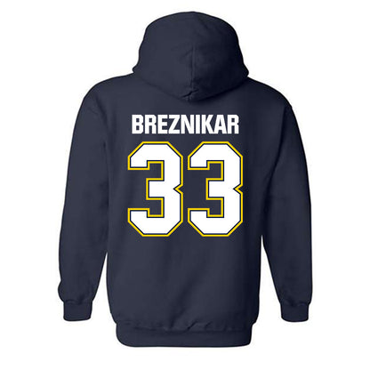 UCSC - NCAA Men's Basketball : Caden Breznikar - Classic Shersey Hooded Sweatshirt-1
