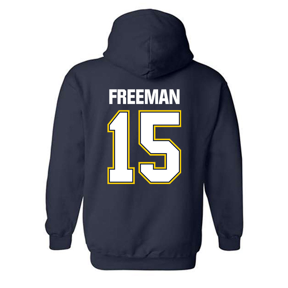 UCSC - NCAA Women's Soccer : Erin Freeman - Classic Shersey Hooded Sweatshirt-1