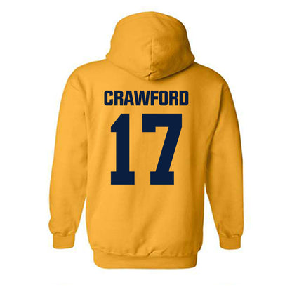 UCSC - NCAA Men's Soccer : Zander Crawford - Classic Shersey Hooded Sweatshirt-1