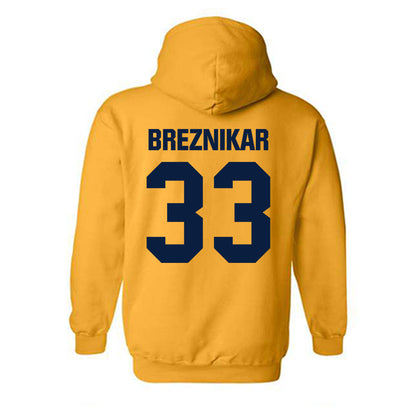 UCSC - NCAA Men's Basketball : Caden Breznikar - Classic Shersey Hooded Sweatshirt-1