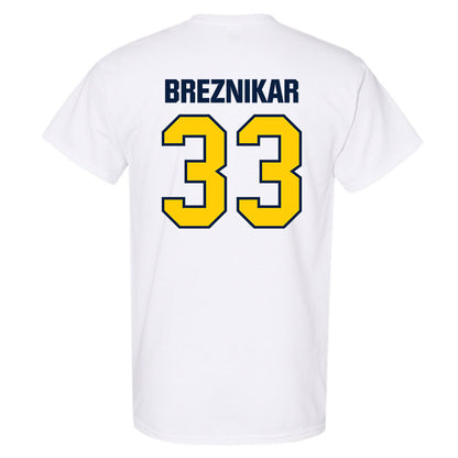 UCSC - NCAA Men's Basketball : Caden Breznikar - Classic Shersey T-Shirt-1
