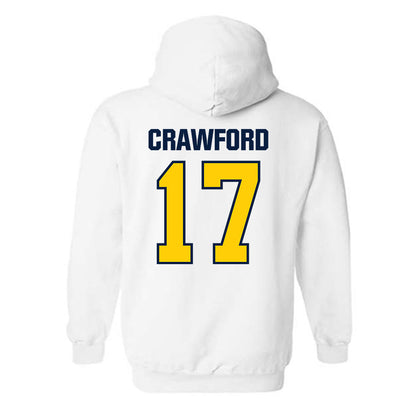 UCSC - NCAA Men's Soccer : Zander Crawford - Classic Shersey Hooded Sweatshirt-1