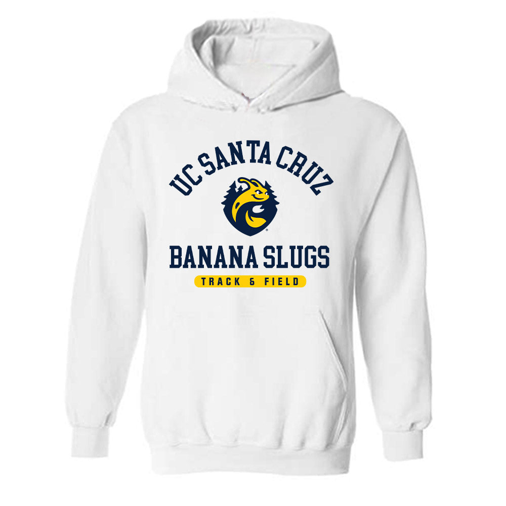 UCSC - NCAA Men's Track & Field : Oleksandr Tanasychuk - Classic Shersey Hooded Sweatshirt-0