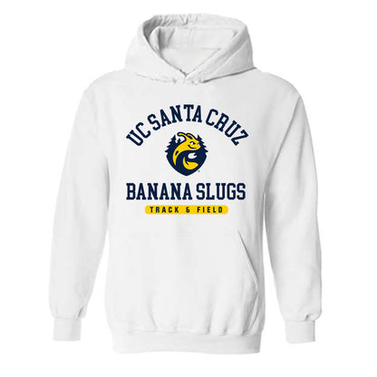 UCSC - NCAA Men's Track & Field : Oleksandr Tanasychuk - Classic Shersey Hooded Sweatshirt-0