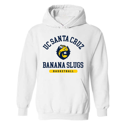 UCSC - NCAA Men's Basketball : Caden Breznikar - Classic Shersey Hooded Sweatshirt-0
