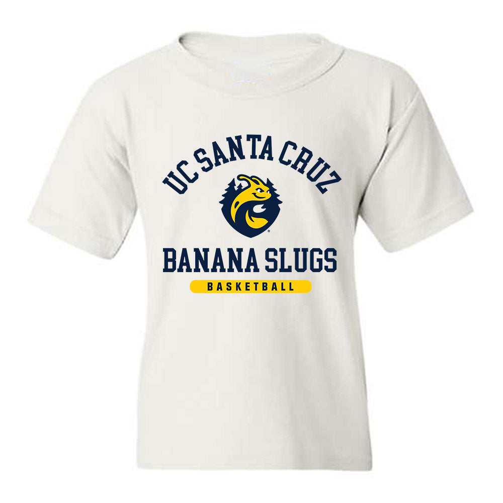 UCSC - NCAA Men's Basketball : Caden Breznikar - Classic Shersey Youth T-Shirt-0