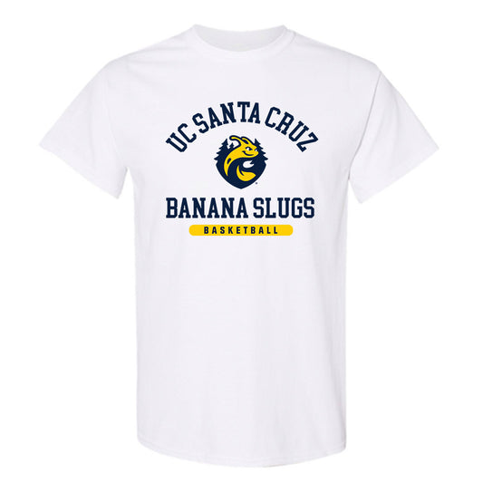 UCSC - NCAA Men's Basketball : Caden Breznikar - Classic Shersey T-Shirt-0