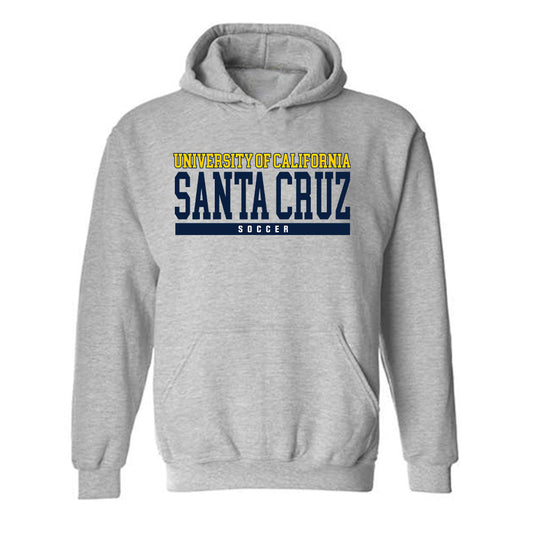 UCSC - NCAA Men's Soccer : Zander Crawford - Classic Shersey Hooded Sweatshirt-0