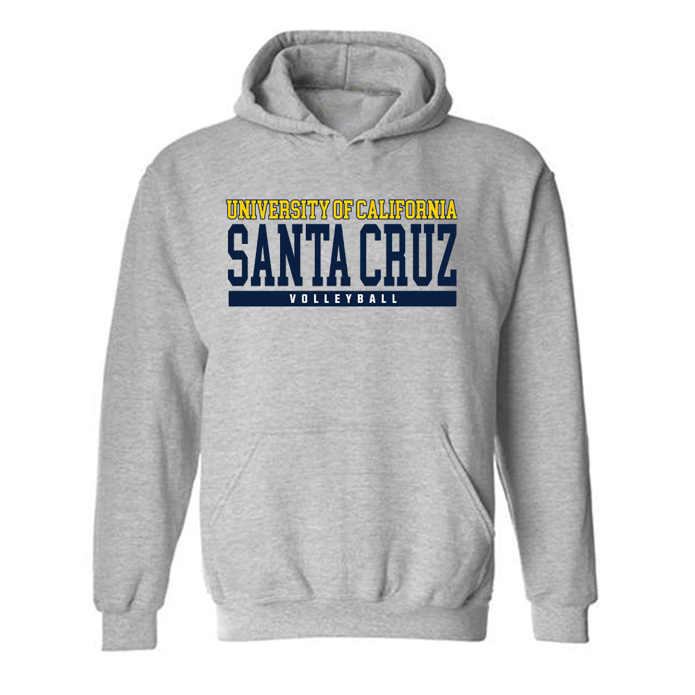UCSC - NCAA Women's Volleyball : Michaela Augustine - Classic Shersey Hooded Sweatshirt-0