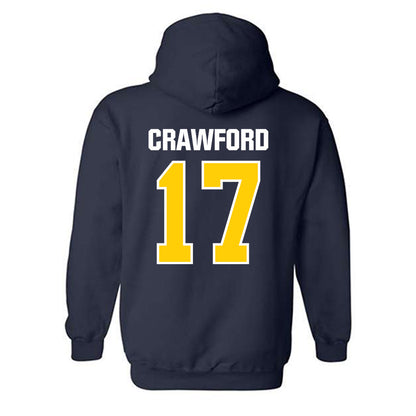UCSC - NCAA Men's Soccer : Zander Crawford - Classic Shersey Hooded Sweatshirt-1