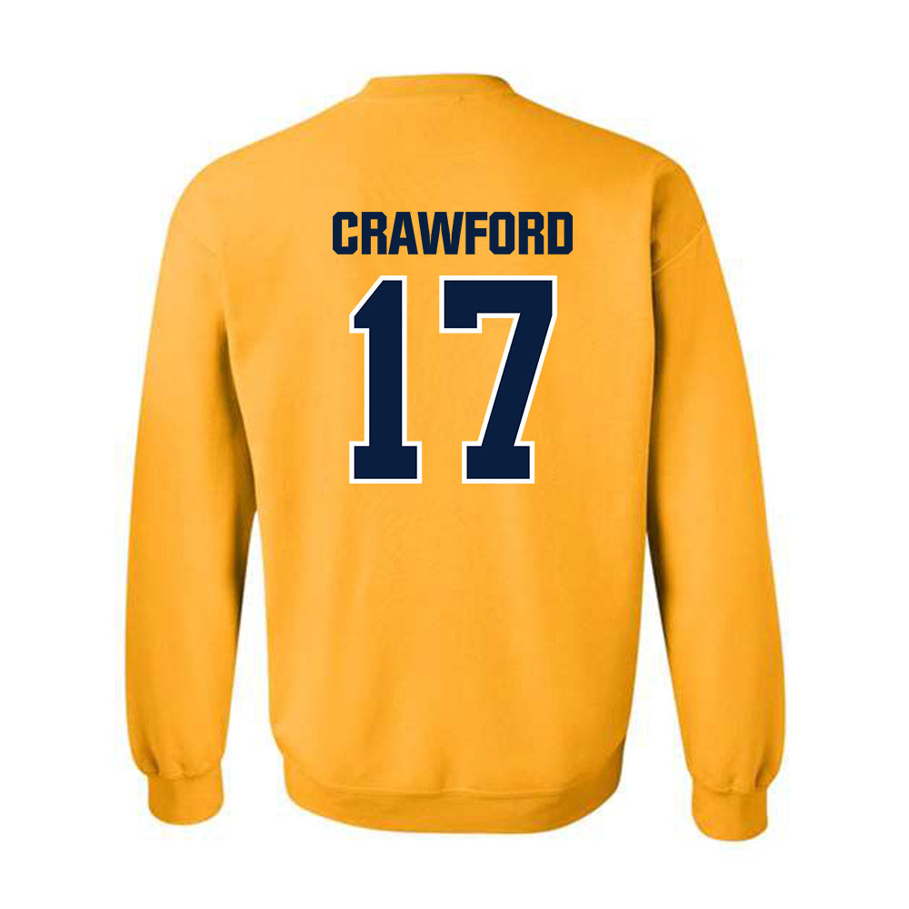 UCSC - NCAA Men's Soccer : Zander Crawford - Classic Shersey Crewneck Sweatshirt-1