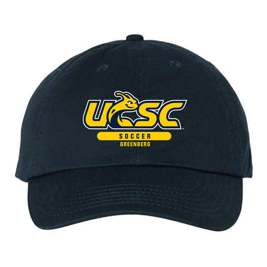 UCSC - NCAA Men's Soccer : Joaquin Greenberg - Dad Hat-0