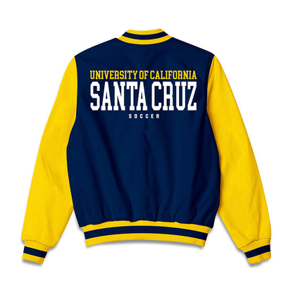 UCSC - NCAA Women's Soccer : Susan Contreras - Bomber Jacket-1