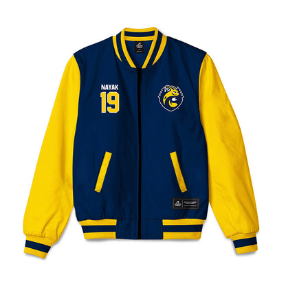 UCSC - NCAA Men's Volleyball : Nick Nayak - Bomber Jacket-0