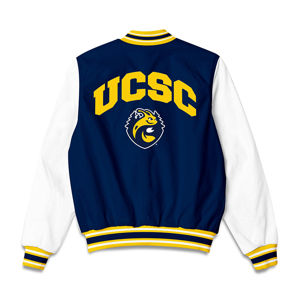 UCSC - NCAA Men's Volleyball : David Polster - Bomber Jacket-1