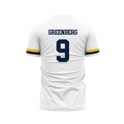 UCSC - NCAA Men's Soccer : Joaquin Greenberg - White Soccer Jersey-1