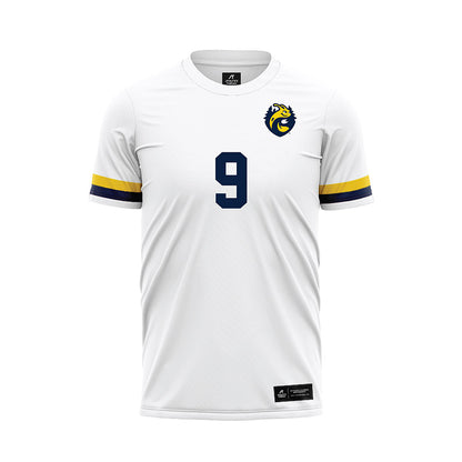 UCSC - NCAA Men's Soccer : Joaquin Greenberg - White Soccer Jersey-0